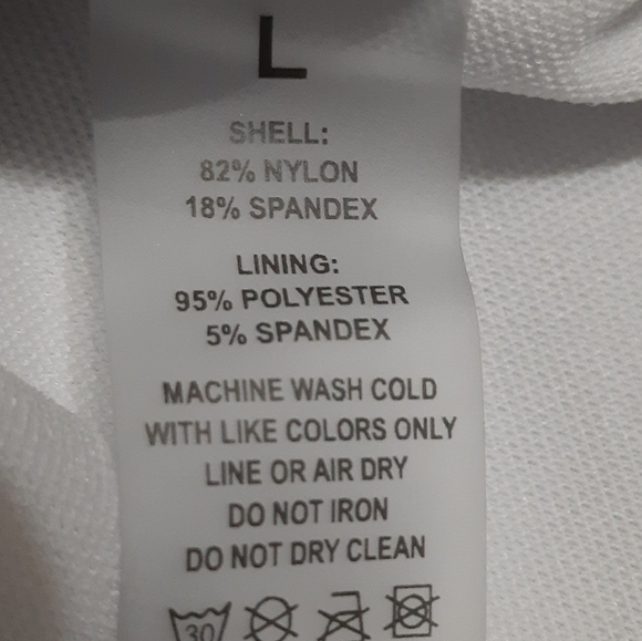 Floral Tankini Top Large - Picture 4 of 4